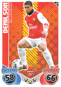 Denilson Arsenal 2010/11 Topps Match Attax #U5